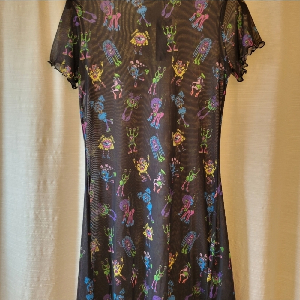 Mesh Monster-Chick Club Dress